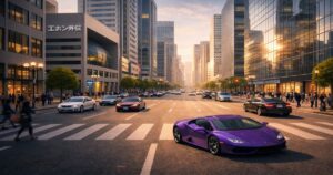 ehon-gaiden-mainstreet-purple-supercar.jpg